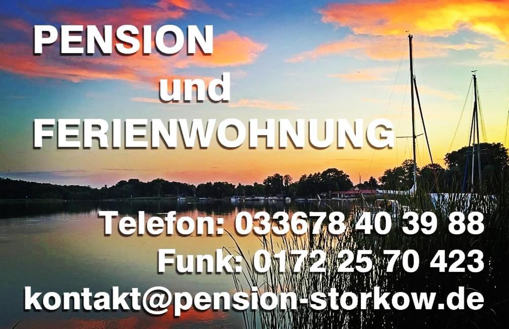 Pension Und Ferienwohnung Walther App. 2 Storkow  Eksteriør billede